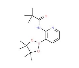 2-(2,2,2-Trimethylacetamido)pyridine-3-boronic acid pinacol ester (CAS 532391-30-3) - chemical structure image