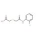 2-{[2-(2-Chloroanilino)-2-oxoethyl]-sulfanyl}acetic acid - chemical structure image