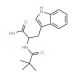 2-(2,2-Dimethyl-propionylamino)-3-(1H-indol-3-yl)-propionic acid - chemical structure image