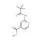 2-(2,2-Dimethyl-propionylamino)-isonicotinic acidmethyl ester (CAS 470463-38-8) - chemical structure image