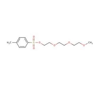 [2-[2-(2-Methoxyethoxy)ethoxy]ethoxy]p-toluenesulfonate (CAS 518012-62-9) - chemical structure image