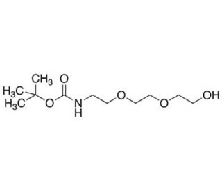2-[2-(2-t-Boc-aminoethoxy)ethoxy]ethanol (CAS 139115-92-7) - chemical structure image