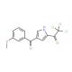 2,2,2-Trichloro-1-[4-(3-methoxybenzoyl)-1H-pyrrol-2-yl]-1-ethanone - chemical structure image