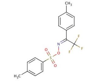 2,2,2-Trifluoro-1-(4-methylphenyl)ethanone O-Tosyl Oxime (CAS 87736-79-6) - chemical structure image