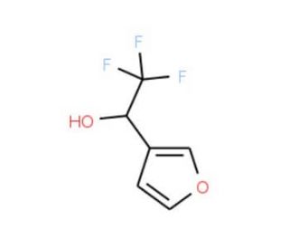 2,2,2-Trifluoro-1-furan-3-yl-ethanol (CAS 722491-62-5) - chemical structure image