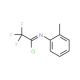 2,2,2-trifluoro-N-(2-methylphenyl)ethanecarbonimidoyl chloride - chemical structure image