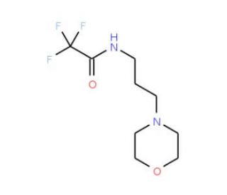 2,2,2-Trifluoro-N-(3-morpholin-4-yl-propyl)-acetamide - chemical structure image