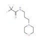 2,2,2-Trifluoro-N-(3-morpholin-4-yl-propyl)-acetamide - chemical structure image