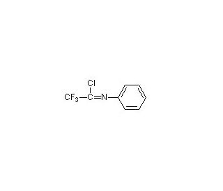 2,2,2-Trifluoro-N-phenylacetimidoyl Chloride (CAS 61881-19-4) - chemical structure image