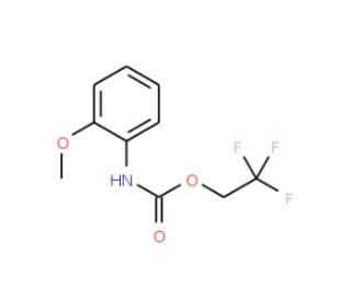 2,2,2-trifluoroethyl 2-methoxyphenylcarbamate - chemical structure image