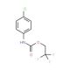 2,2,2-trifluoroethyl 4-chlorophenylcarbamate (CAS 782-94-5) - chemical structure image