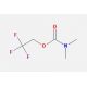 2,2,2-trifluoroethyl dimethylcarbamate (CAS 407-43-2) - chemical structure image