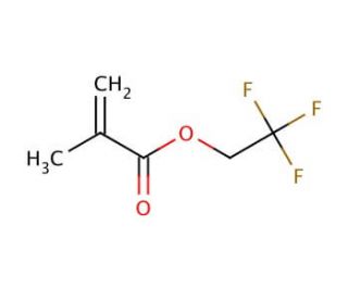 2,2,2-Trifluoroethyl methacrylate (CAS 352-87-4) - chemical structure image
