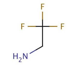2,2,2-Trifluoroethylamine (CAS 753-90-2) - chemical structure image