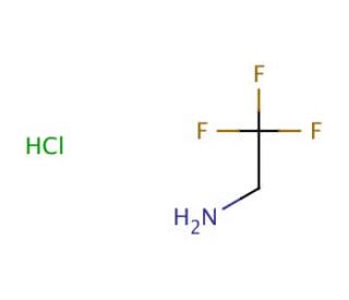 2,2,2-Trifluoroethylamine hydrochloride (CAS 373-88-6) - chemical structure image