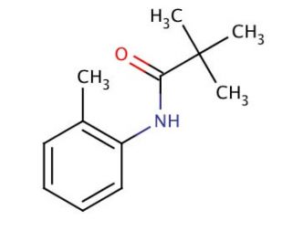 2,2,2&prime;-Trimethylpropionanilide (CAS 61495-04-3) - chemical structure image