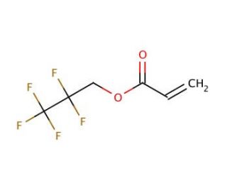 2,2,3,3,3-Pentafluoropropyl acrylate (CAS 356-86-5) - chemical structure image