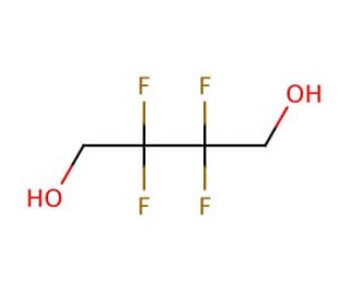 2,2,3,3-Tetrafluoro-1,4-butanediol (CAS 425-61-6) - chemical structure image