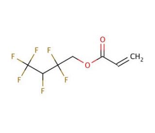 2,2,3,4,4,4-Hexafluorobutyl acrylate (CAS 54052-90-3) - chemical structure image