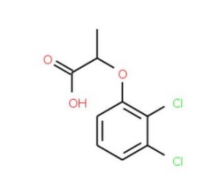 2-(2,3-Dichlorophenoxy)propanoic acid - chemical structure image