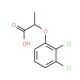 2-(2,3-Dichlorophenoxy)propanoic acid - chemical structure image