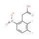 2-(2,3-Difluoro-6-nitrophenyl)acetic acid (CAS 141428-47-9) - chemical structure image