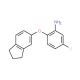 2-(2,3-Dihydro-1H-inden-5-yloxy)-5-fluorophenylamine - chemical structure image