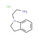 2-(2,3-Dihydro-1H-indol-1-yl)ethanaminehydrochloride - chemical structure image