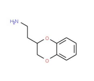 2-(2,3-Dihydro-benzo[1,4]dioxin-2-yl)ethylamine (CAS 87086-36-0) - chemical structure image
