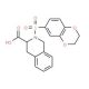 2-(2,3-Dihydro-benzo[1,4]dioxine-6-sulfonyl)-1,2,3,4-tetrahydro-isoquinoline-3-carboxylic acid - chemical structure image