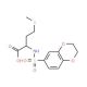 2-(2,3-Dihydro-benzo[1,4]dioxine-6-sulfonylamino)-4-methylsulfanyl-butyric acid - chemical structure image