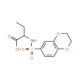 2-(2,3-Dihydro-benzo[1,4]dioxine-6-sulfonylamino)-butyric acid - chemical structure image