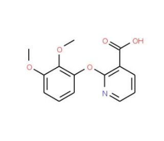 2-(2,3-dimethoxyphenoxy)nicotinic acid - chemical structure image
