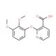 2-(2,3-dimethoxyphenoxy)nicotinic acid - chemical structure image