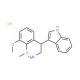 2-(2,3-dimethoxyphenyl)-2-(1H-indol-3-yl)ethanamine hydrochloride (CAS 95426-77-0) - chemical structure image