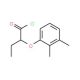 2-(2,3-dimethylphenoxy)butanoyl chloride - chemical structure image