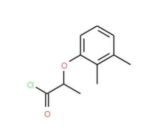 2-(2,3-dimethylphenoxy)propanoyl chloride - chemical structure image
