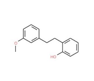 2-[2-(3-Methoxyphenyl)ethyl]phenol (CAS 167145-13-3) - chemical structure image
