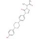 2-[2-(3-Oxobutyl)]-4-{4-[4-(4-hydroxyphenyl)-piperazin-1-yl]-phenyl}-2,4-dihydro-[1,2,4-triazol-3-one (CAS 112559-69-0) - che