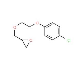 2-{[2-(4-chlorophenoxy)ethoxy]methyl}oxirane - chemical structure image