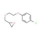 2-{[2-(4-chlorophenoxy)ethoxy]methyl}oxirane - chemical structure image