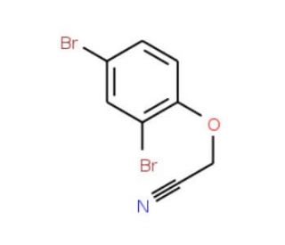 2-(2,4-Dibromophenoxy)acetonitrile - chemical structure image