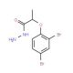 2-(2,4-Dibromophenoxy)propanohydrazide - chemical structure image