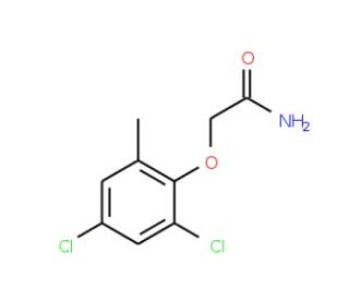 2-(2,4-dichloro-6-methylphenoxy)acetamide - chemical structure image