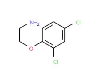 2-(2,4-Dichloro-phenoxy)-ethylamine - chemical structure image