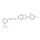 [2-(2,4-Dichloro-phenyl)-benzooxazol-5-yl]-[3-(3-nitro-phenyl)-allylidene]-amine - chemical structure image