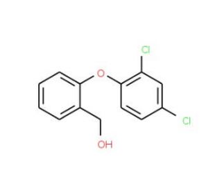 [2-(2,4-Dichlorophenoxy)phenyl]methanol - chemical structure image