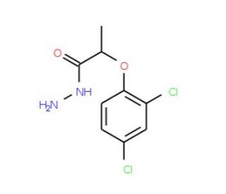 2-(2,4-Dichlorophenoxy)propanohydrazide (CAS 15253-89-1) - chemical structure image