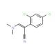 2-(2,4-Dichlorophenyl)-3-(dimethylamino)-acrylonitrile - chemical structure image