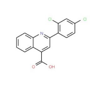2-(2,4-Dichlorophenyl)quinoline-4-carboxylic acid - chemical structure image